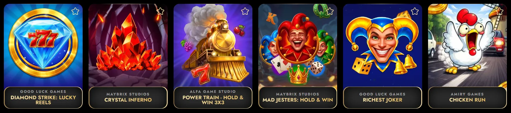 Giochi Casino OscarSpin - Slot e Giochi Live