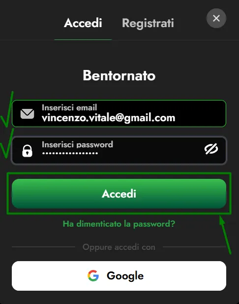 Accesso sicuro a OscarSpin Casino