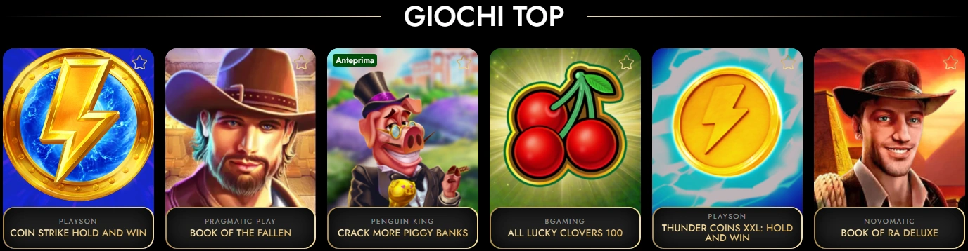 Le slot più popolari su OscarSpin Casino